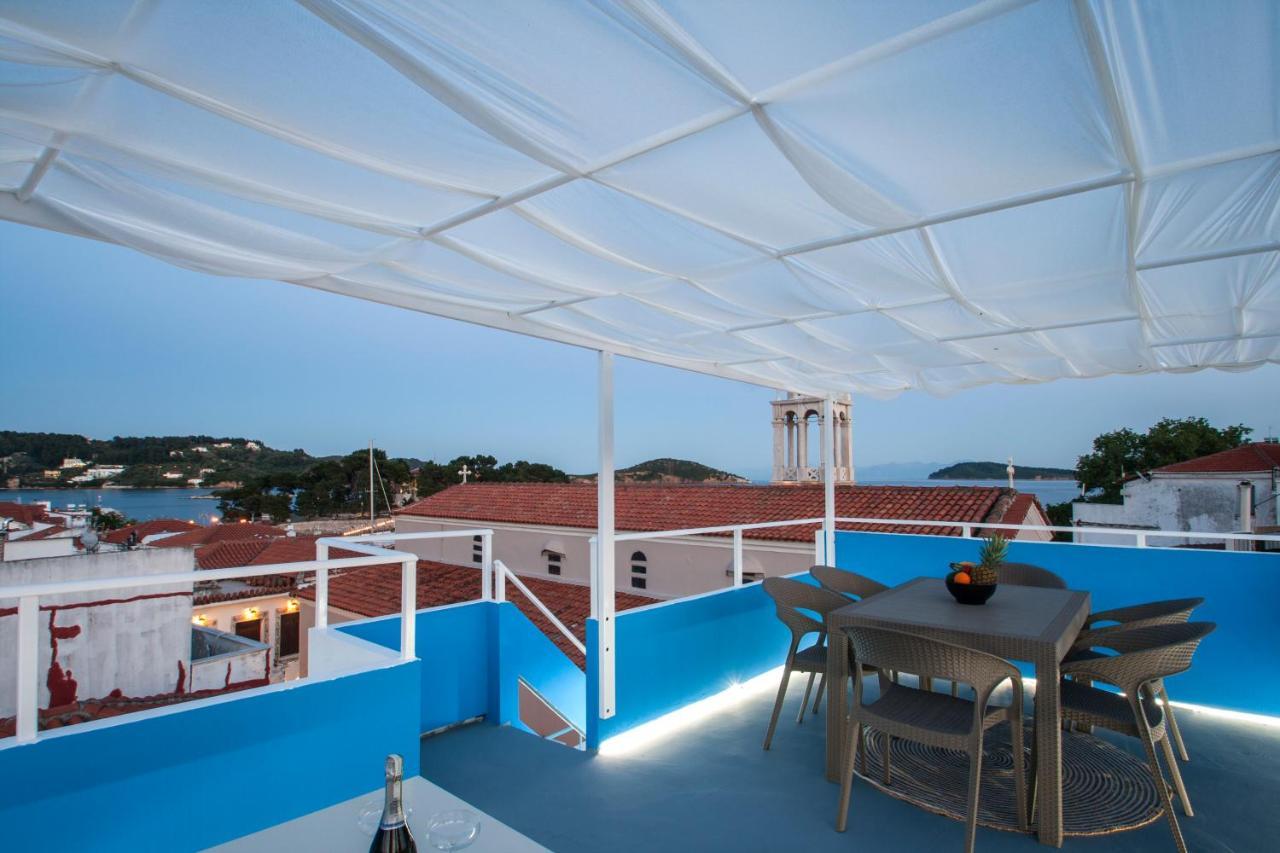 Capolavoro, Boutique Apartment With Unique Rooftop Skiathos Town Bagian luar foto